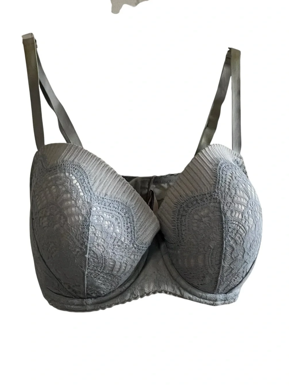Victoria's Secret Lined Demi Bra 34DDD Dusty Blue